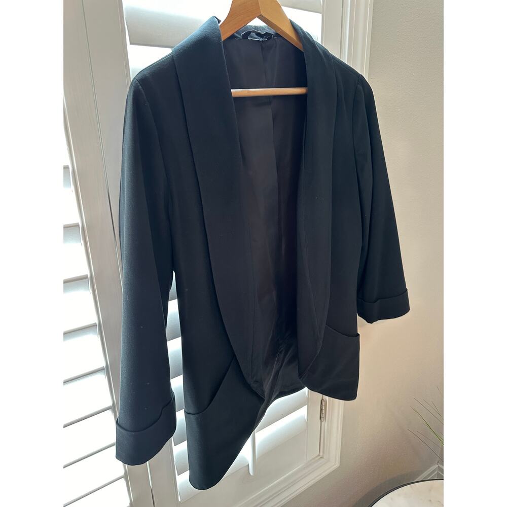 BANANA REPUBLIC - Black Blazer - Women's Size 8 - Workwear Minimal Chic